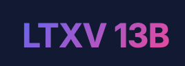 LTXV 13B open-source model logo