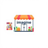 imagine a store logo