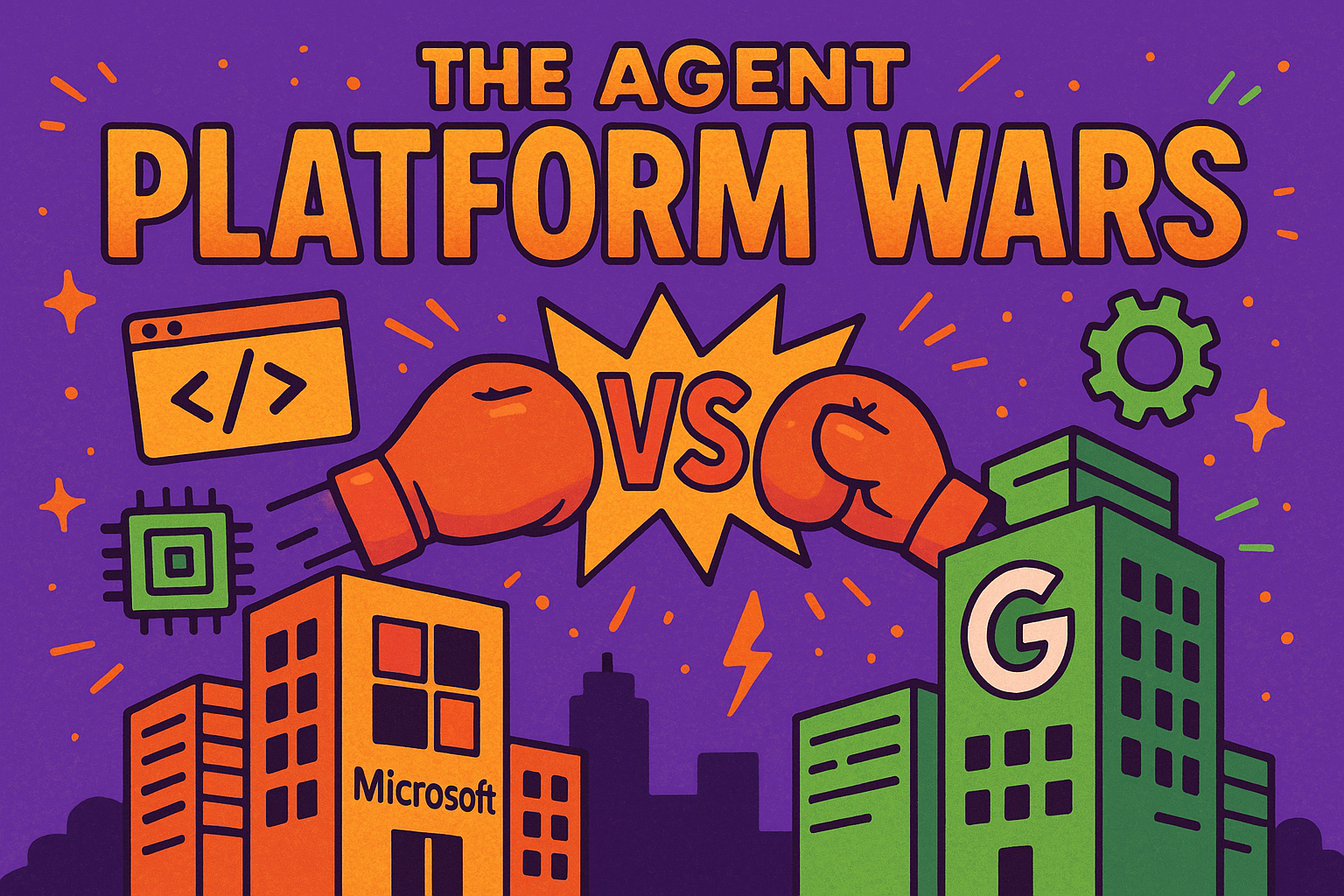 The Agent Platform Wars: Microsoft and Google Battle for Developer Supremacy