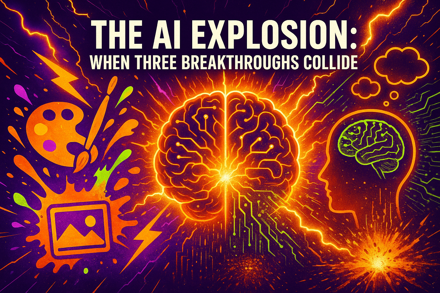 The AI Explosion: When Three Breakthroughs Collide